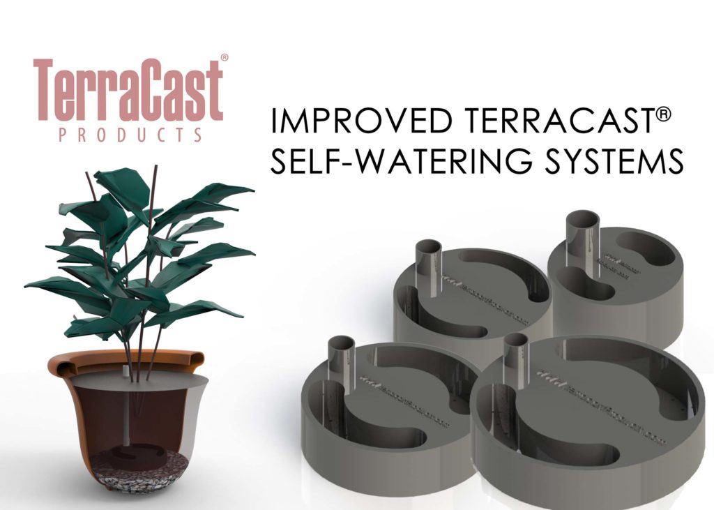 Improved SelfWatering Reservoirs TerraCast ProductsTerraCast Products