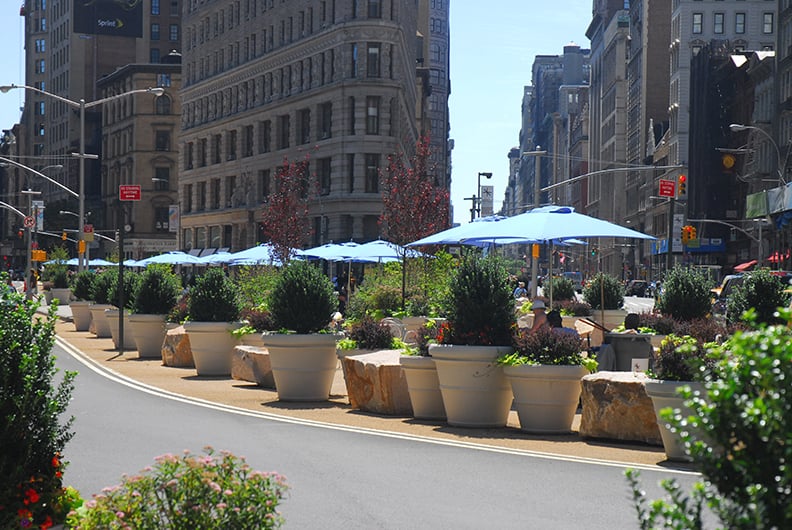 Large Garden Planters, New York City