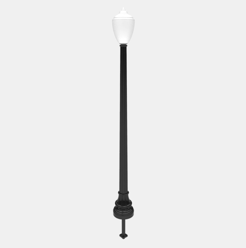 W-10 Lamp Post