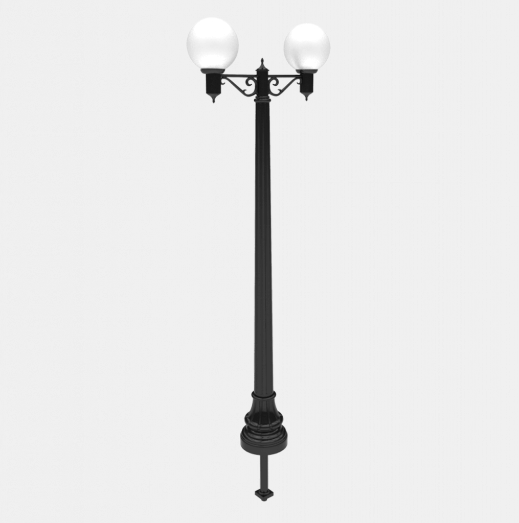 W-6 Lamp Post