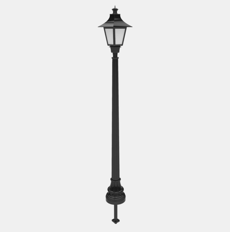 W-7 Lamp Post