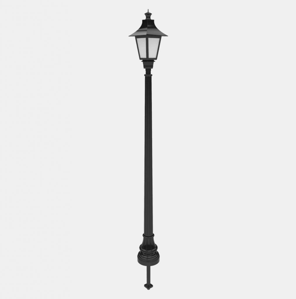 W-8 Lamp Post