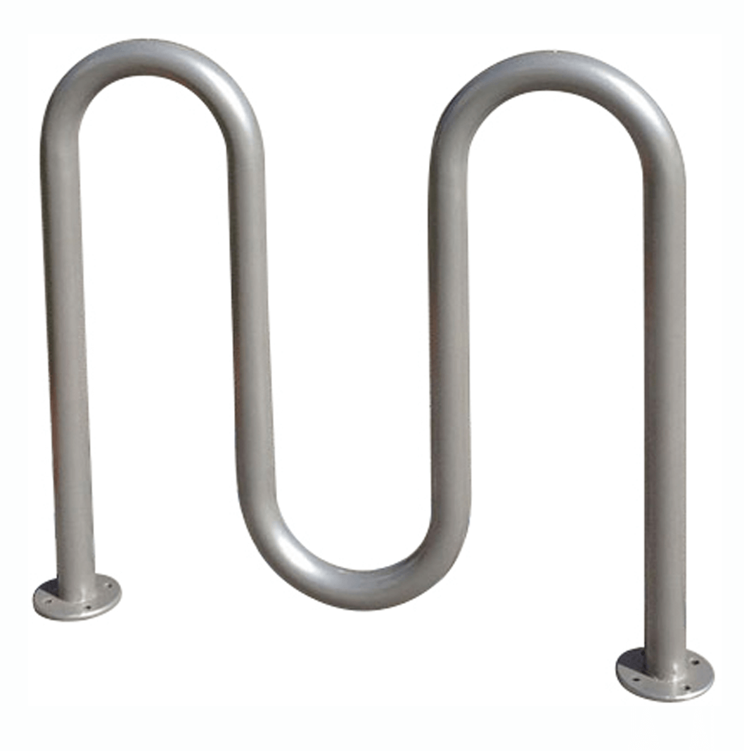 galvanized bike rack