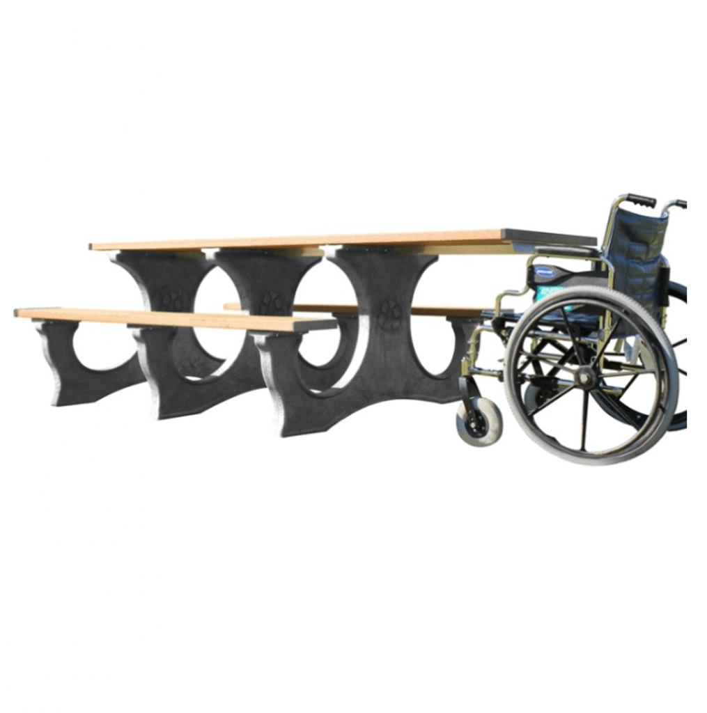 8 ft wheelchair Access Plastic Picnic table.png 2