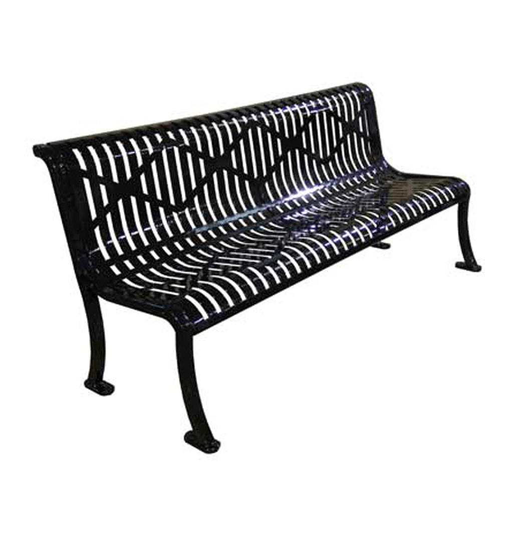 Armless Roll Formed Diamond Bench Terracast Products
