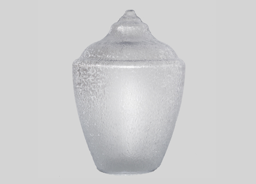 Acorn no neck polycarbonate clear or Acrylic Clear