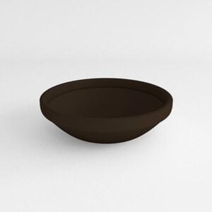 Low Bowl-Coco Brown-Side