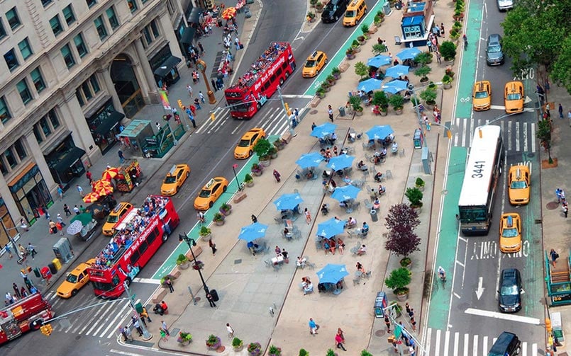 New York’s Diversity Plaza Revamp Will Feature TerraCast Planters