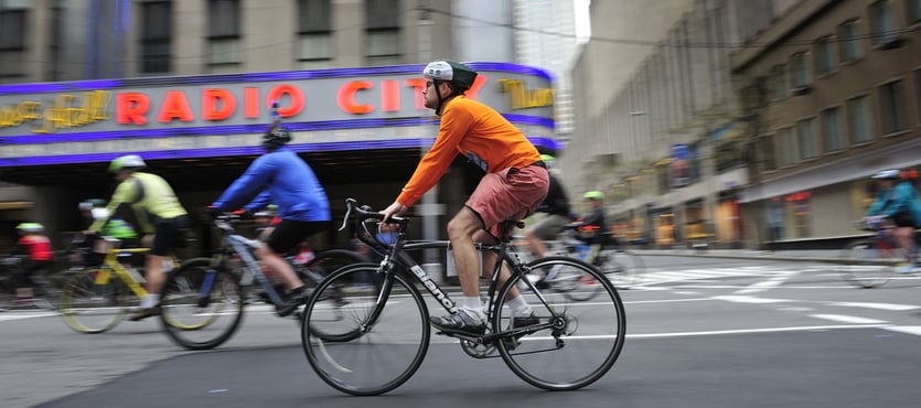 Cyclists Use Toilet Plungers to Create Their Own Bike Lane Barriers in NYC