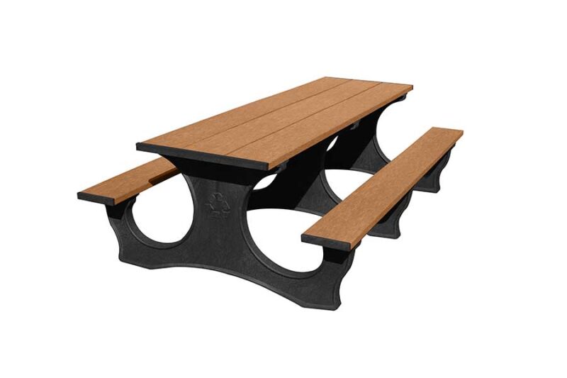 8' Polly Tuff Easy Access Picnic Table