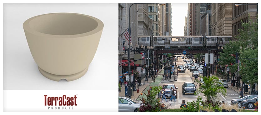 Planters Suitable for Busy Locations - TerraCast Products