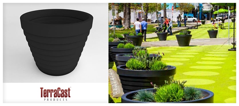 Greening Public Spaces with Sustainable Products - TerraCast Products